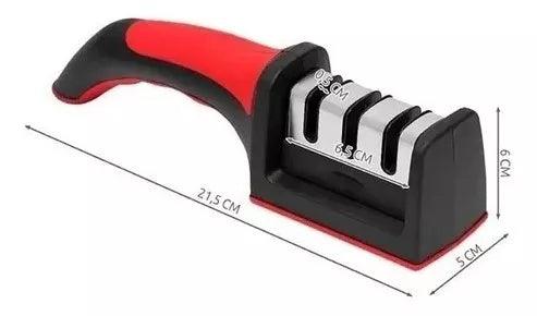 AFILADOR DE CUCHILLOS MODERNO 3 EN 1 - IMASI RD STORE