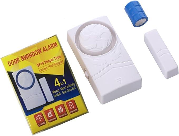 ALARMA ANTIRROBO INALAMBRICA PARA EL HOGAR, SENSOR MAGNETICO, 110dB - IMASI RD STORE