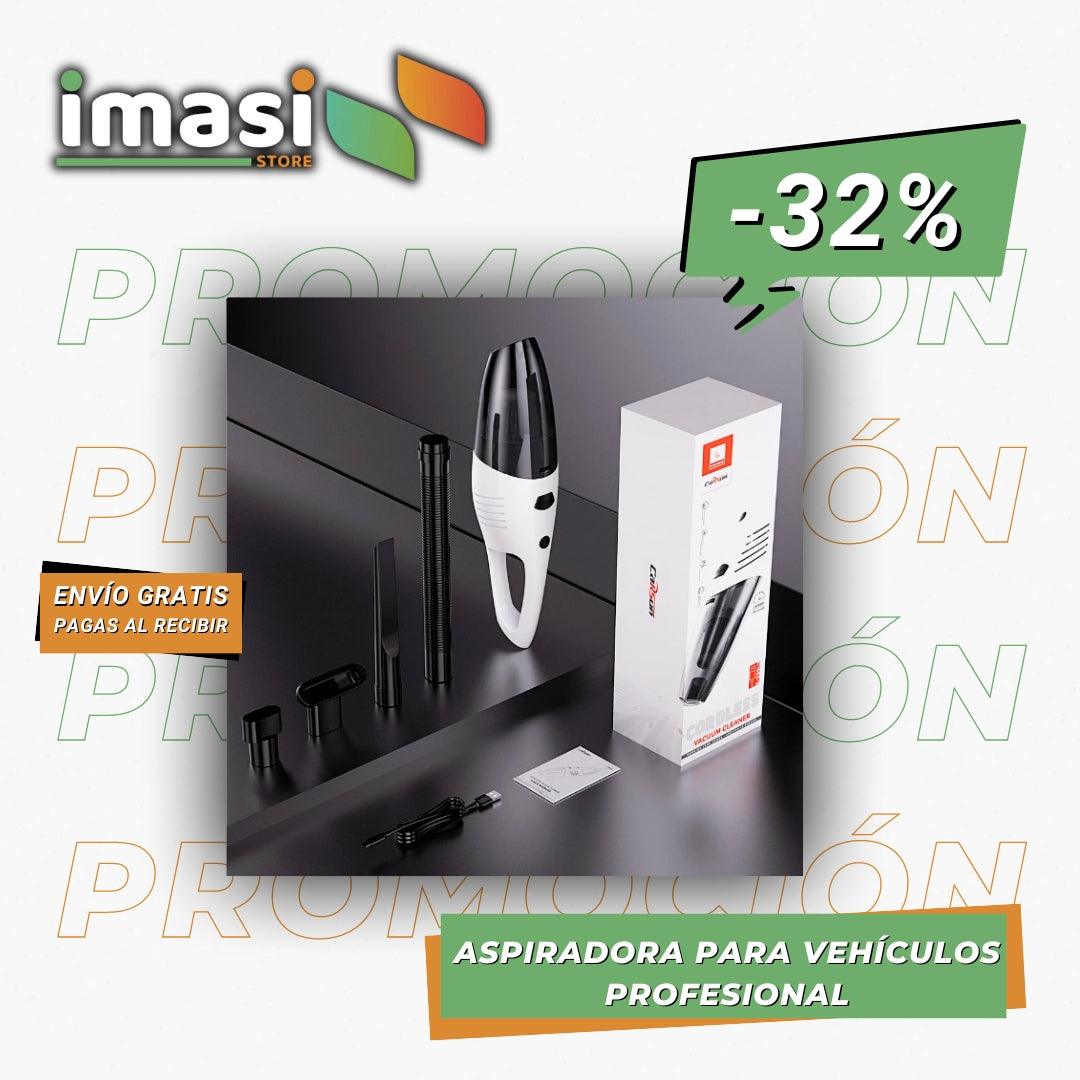 ASPIRADORA PARA VEHÍCULOS PROFESIONAL CARSUN - IMASI RD STORE