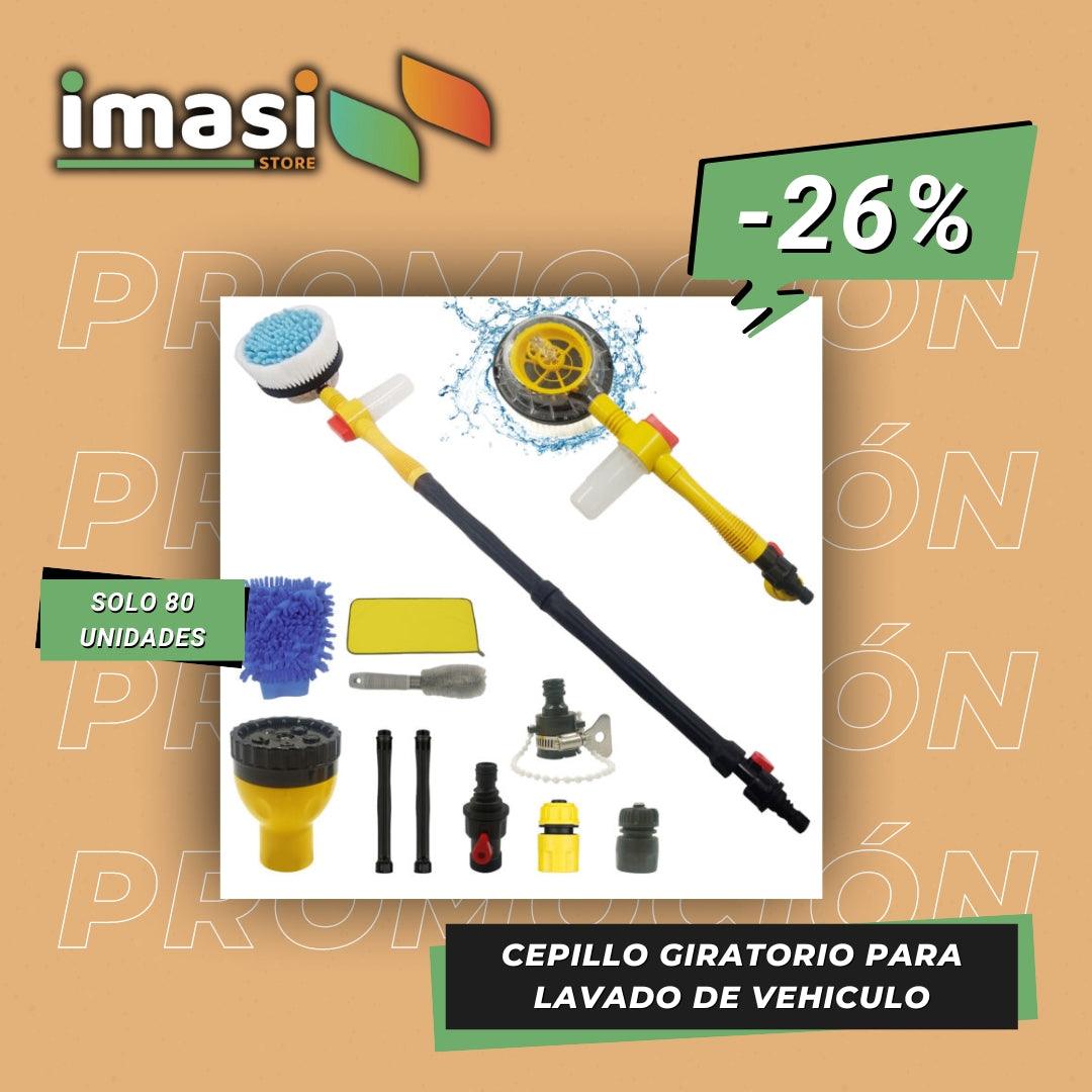 CEPILLO AUTOMÁTICO PROFESIONAL GIRATORIO PARA LAVADO DE VEHICULO - IMASI RD STORE