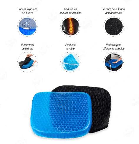 COJIN ORTOPEDICO DE GEL - EGG SEATER - IMASI RD STORE