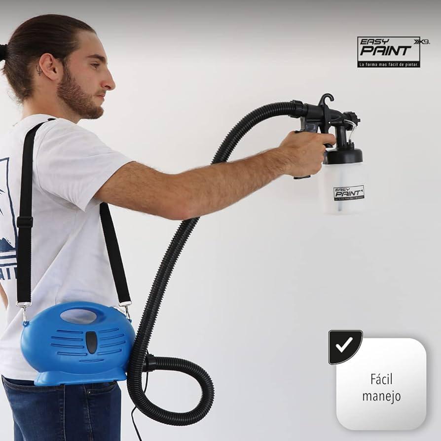 COMPRESOR + PISTOLA PARA PINTAR DE 600W, 800ml - IMASI RD STORE