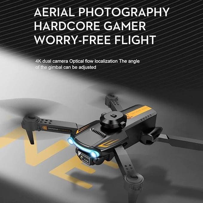 Dron Plegable con Lente Cámara Dual Ultra HD 4K, Wifi, Estabilizador de Vuelo y transmisión en tiempo Real - IMASI RD STORE