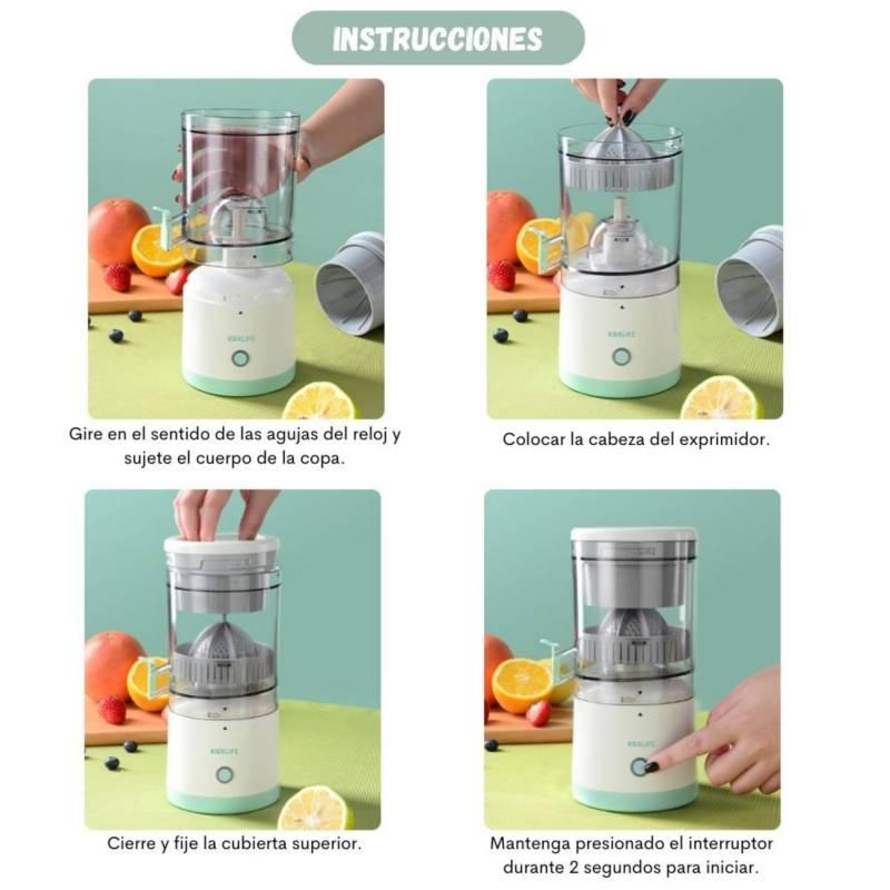 EXPRIMIDOR DE JUGOS INSTANTANEO RECARGABLE - IMASI RD STORE