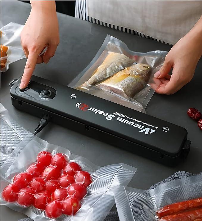 MAQUINA SELLADORA AL VACIO DE ALIMENTOS, 8 BOLSAS, FACIL DE USAR, ALTA CALIDAD - IMASI RD STORE
