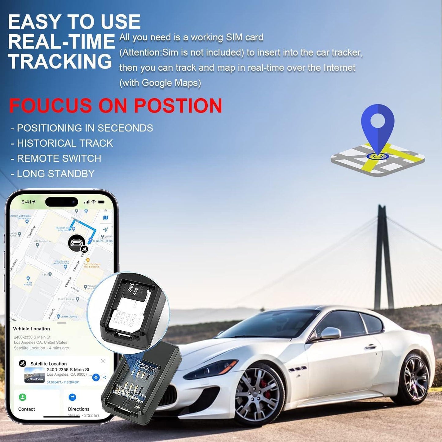 MINI RASTREADOR GPS DE ALTO ALCANCE - RASTREA LO QUE QUIERAS EN TIEMPO REAL - IMASI RD STORE