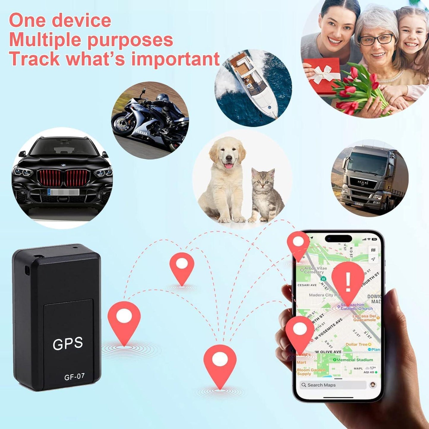 MINI RASTREADOR GPS DE ALTO ALCANCE - RASTREA LO QUE QUIERAS EN TIEMPO REAL - IMASI RD STORE