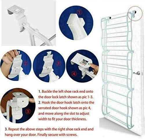 (OFERTA) COMBO DOS (2) ZAPATERA COLGANTE MaxFit™ DE PUERTA - HASTA 36 PARES | Práctico, resistente y fácil de instalar | El zapatero que necesitas - IMASI RD STORE
