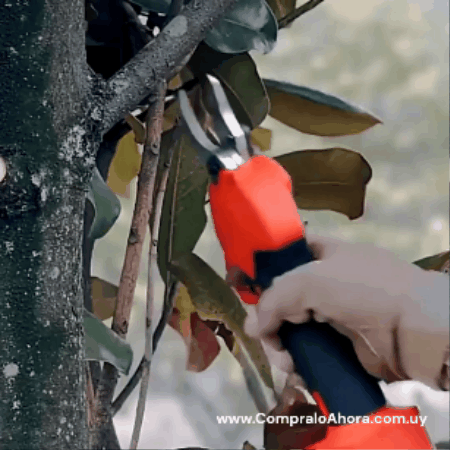 Podamax 48V™ TIJERA DE PODAR A BATERÍA DE 48V | ¡Podas Rápidas y Sin Esfuerzo! Tijera de Podar Eléctrica 48V
