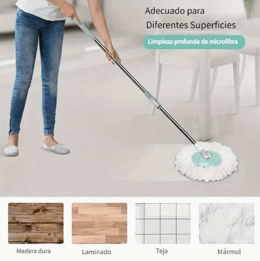 TRAPEADOR GIRATORIO 360º CON CUBETA AUTOEXPRIMIBLE - IMASI RD STORE