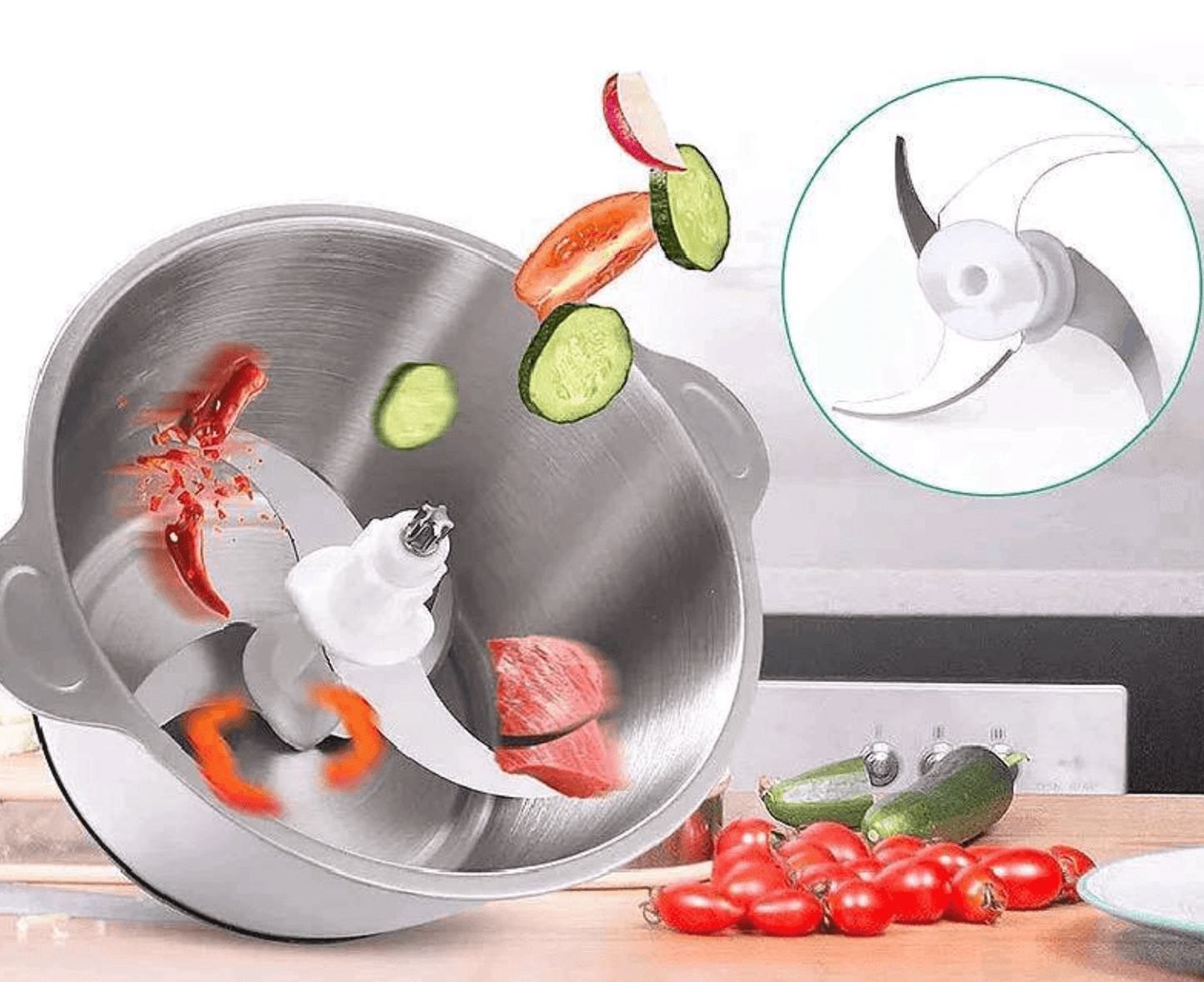 TRITURADOR DE ALIMENTOS, 2.0L, 400W, PREMIUM SOKANY - IMASI RD STORE