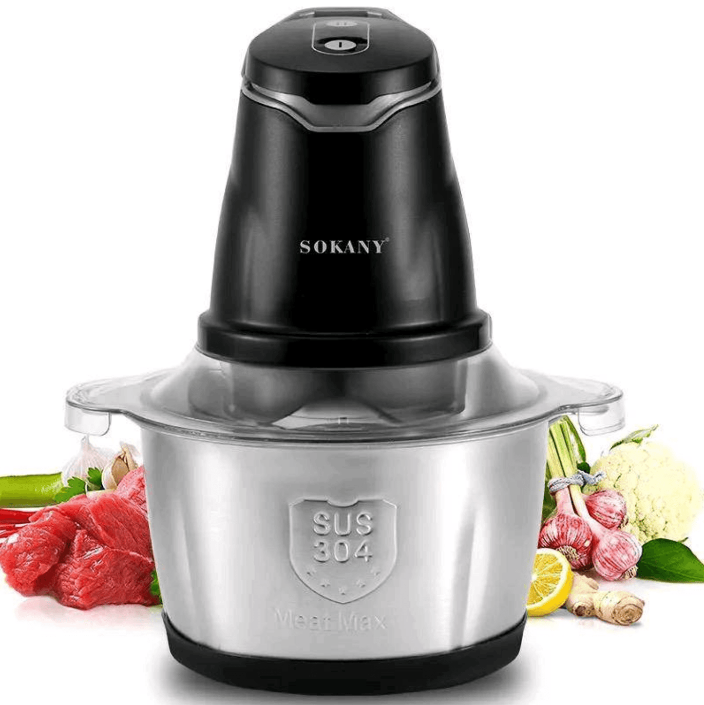 TRITURADOR DE ALIMENTOS, 2.0L, 400W, PREMIUM SOKANY - IMASI RD STORE
