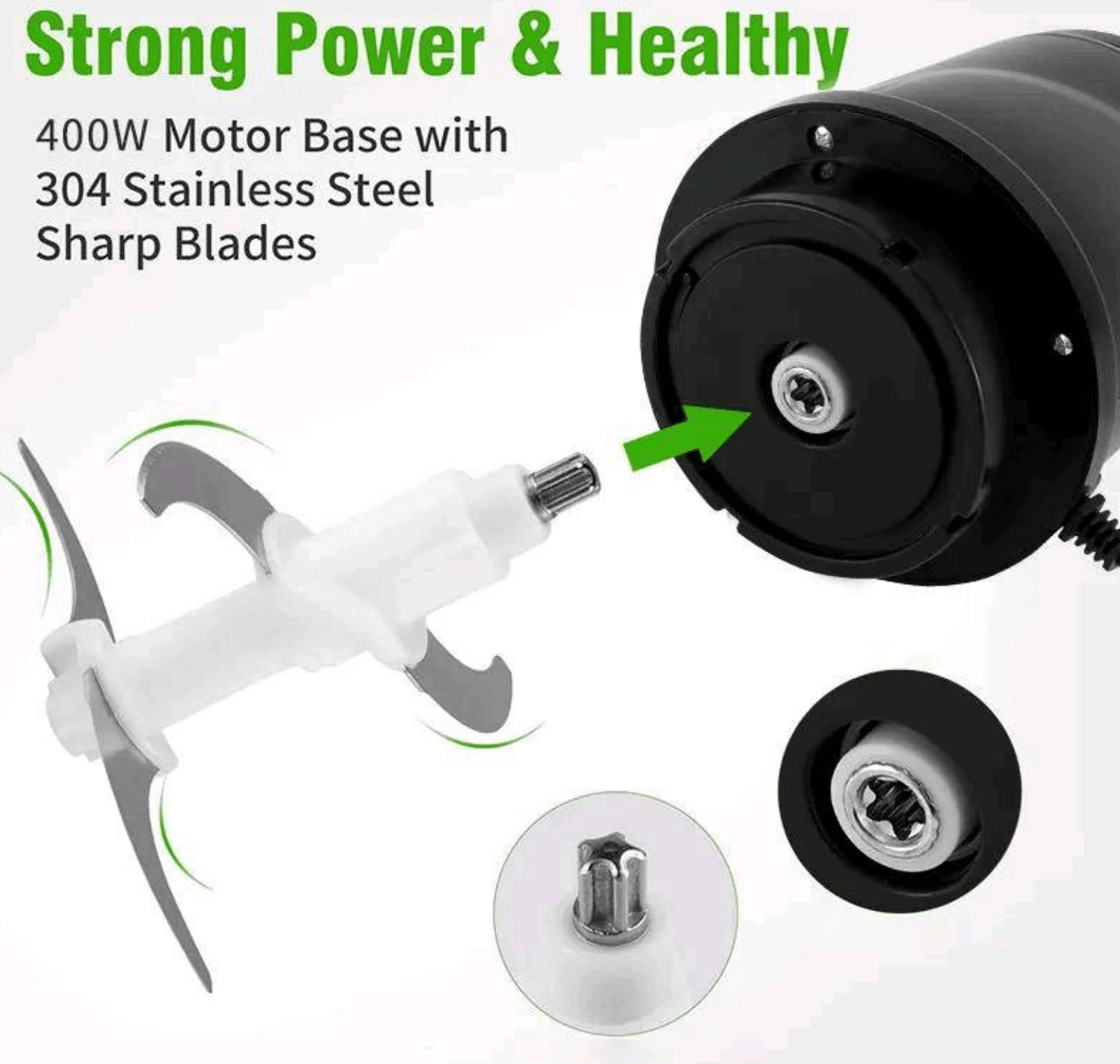 TRITURADOR DE ALIMENTOS, 2.0L, 400W, PREMIUM SOKANY - IMASI RD STORE