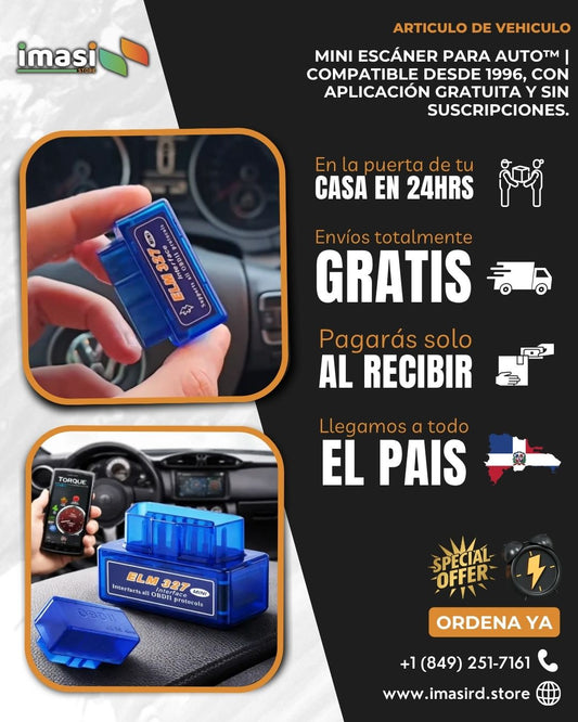 Escáner para Diagnósticos de Autos ScanPRO™ | Conecta, escanea y ahorra: diagnóstico automotriz desde tu celular