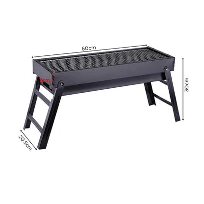 BBQ GRILL PORTABLE DE CARBÓN | MATERIAL DE ACERO INOXIDABLE & RESISTENTE A ALTAS TEMPERATURAS - IMASI RD STORE