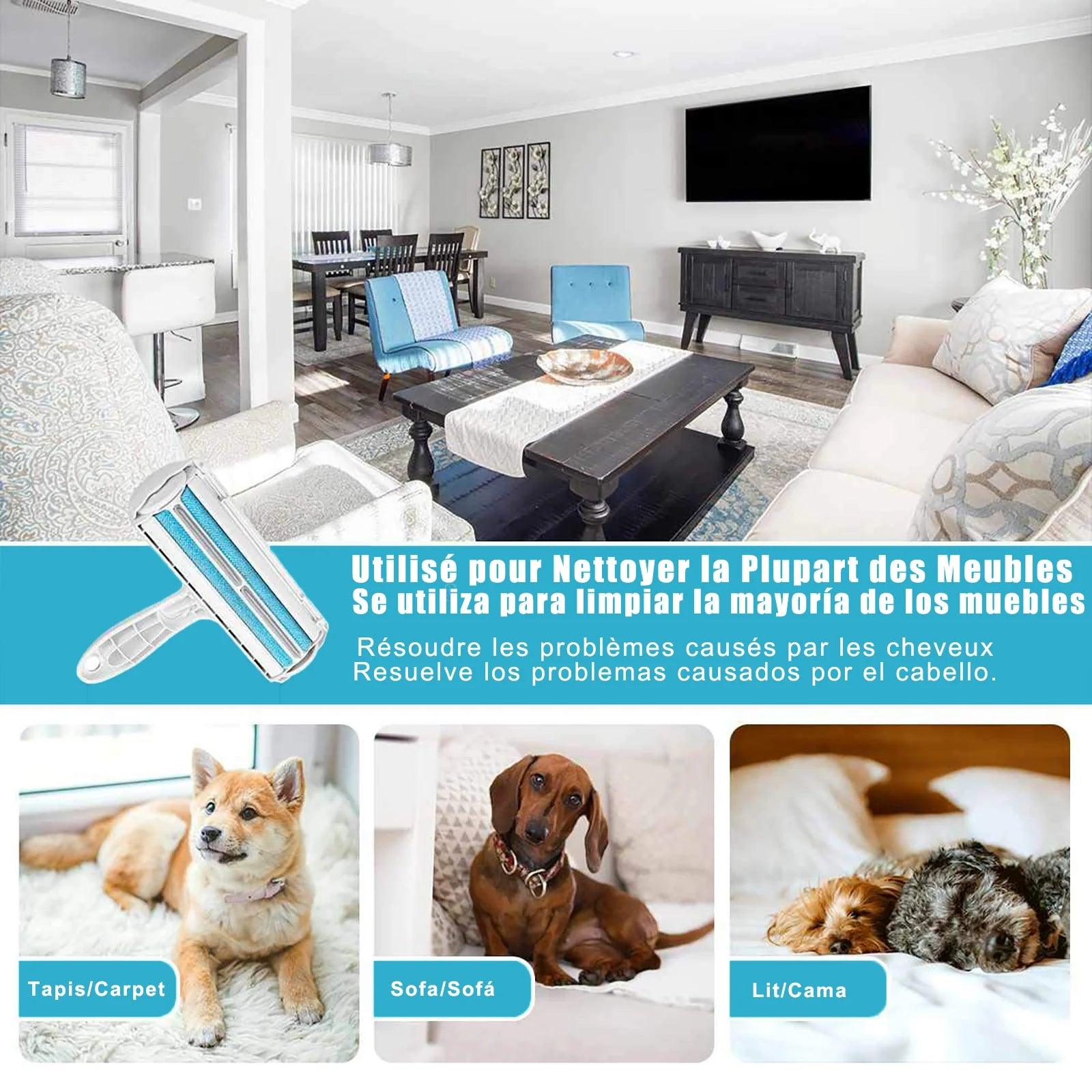 CEPILLO REMOVEDOR DE PELOS DE MASCOTAS - IMASI RD STORE