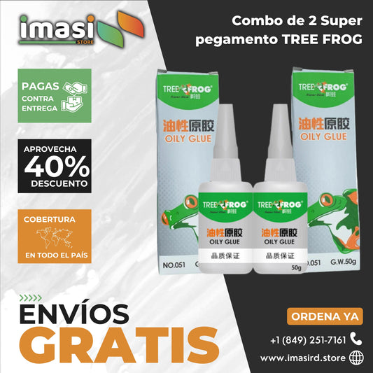 Combo de 2 Super Pegamentos para todo tipo de uso - IMASI RD STORE