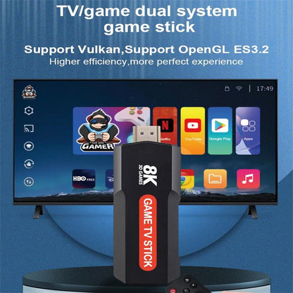 CONSOLA INTELIGENTE QUE CONVIERTE TU TV EN SMART TV Y ADEMÁS INCLUYE 10,000 JUEGOS EN 8K | INCLUYE 1 CONTROL REMOTO Y 2 CONTROLES DE VIDEOJUEGOS INALAMBRICOS - IMASI RD STORE