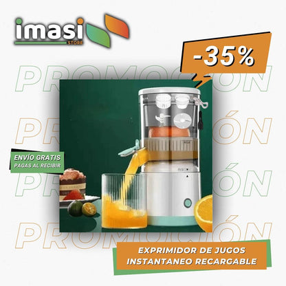 EXPRIMIDOR DE JUGOS INSTANTANEO RECARGABLE - IMASI RD STORE