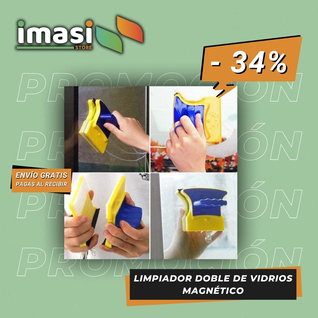 LIMPIADOR DOBLE DE VIDRIOS MAGNÉTICO - IMASI RD STORE