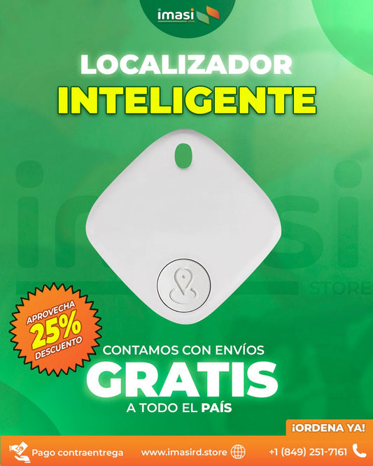 Localizador Tipo AirTag SmartLocator™ | Solo Compatible con APPLE | Sonido potente + alerta de distancia - IMASI RD STORE