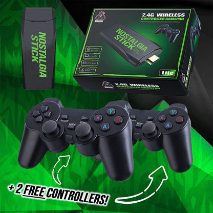 MINI CONSOLA DE VIDEOJUEGOS PORTATIL 2023 HDMI - 20,000 JUEGOS Y 2 CONTROLES - IMASI RD STORE