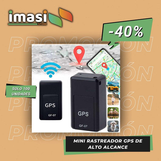 MINI RASTREADOR GPS DE ALTO ALCANCE - RASTREA LO QUE QUIERAS EN TIEMPO REAL - IMASI RD STORE