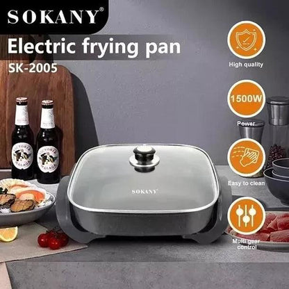 SARTÉN ELÉCTRICO CON RECUBRIMIENTO ANTIADHERENTE - BAJO CONSUMO, CALIDAD PREMIUM - IMASI RD STORE